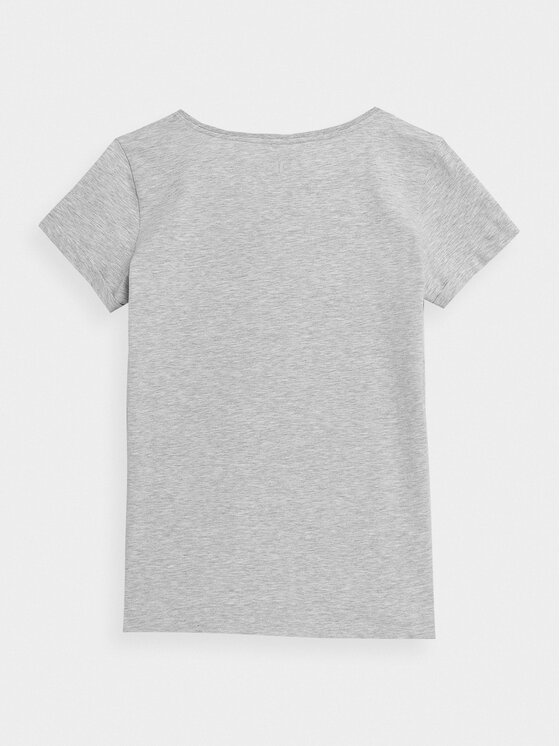 4F 4F T-Shirt NOS Szary jasny Regular Fit