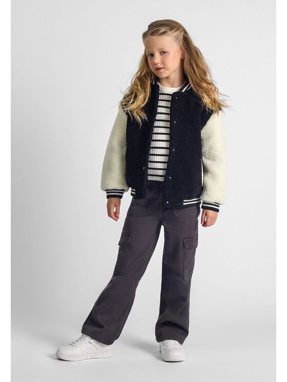 minoti minoti Kurtka bomber 26borg45 Czarny Regular Fit