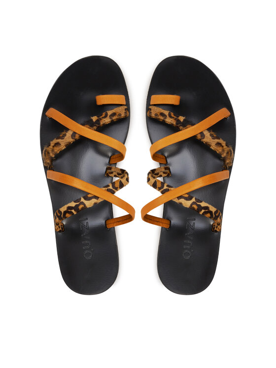 Flip flop QUAZI QZ-18-04-000522 Portocaliu