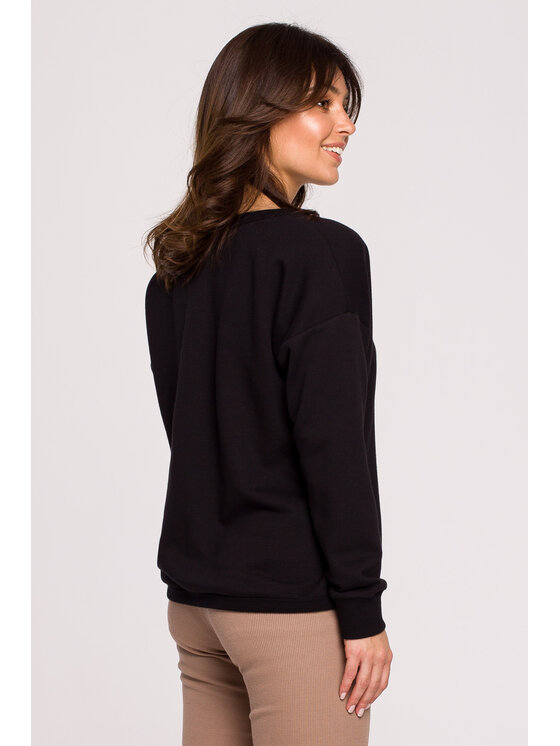 BeWear BeWear Mikina B225 Černá Comfort Fit