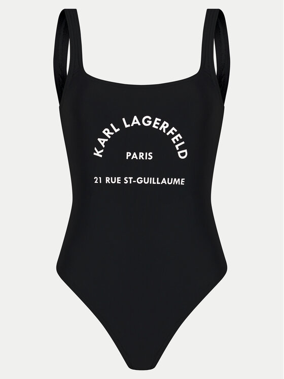 KARL LAGERFELD KARL LAGERFELD Μαγιό 240W2274 Μαύρο