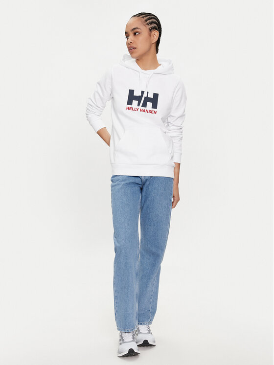 Helly Hansen Helly Hansen Majica dugih rukava Logo 2.0 34460 Bijela Regular Fit