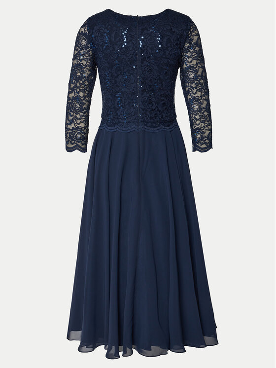 Swing Swing Coctailkleid 5AI08900 Dunkelblau Regular Fit