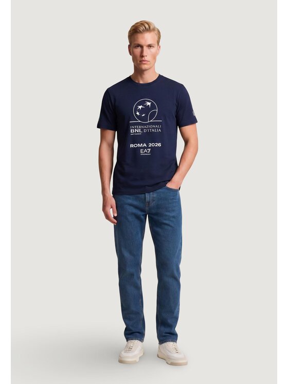 EA7 Emporio Armani EA7 Emporio Armani T-shirt 7M002815 AF12503 Blu Casual Fit