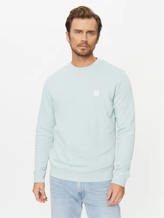 Boss Sweatshirt Westart 50468443 Blau Regular Fit