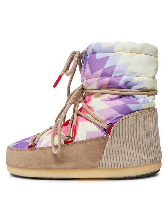 Moon Boot Moon Boot Schneeschuhe Light Kaleidoscope 14602200001 Beige