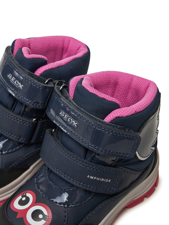 Geox Geox Śniegowce B Flanfil Girl B Abx B463WA 054FU C4268 S Granatowy