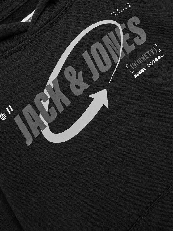 Jack&Jones Junior Jack&Jones Junior Μπλούζα 12247700 Μαύρο Standard Fit