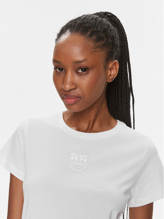 PINKO Pinko T-shirt 100355 A1NW Bianco Regular Fit