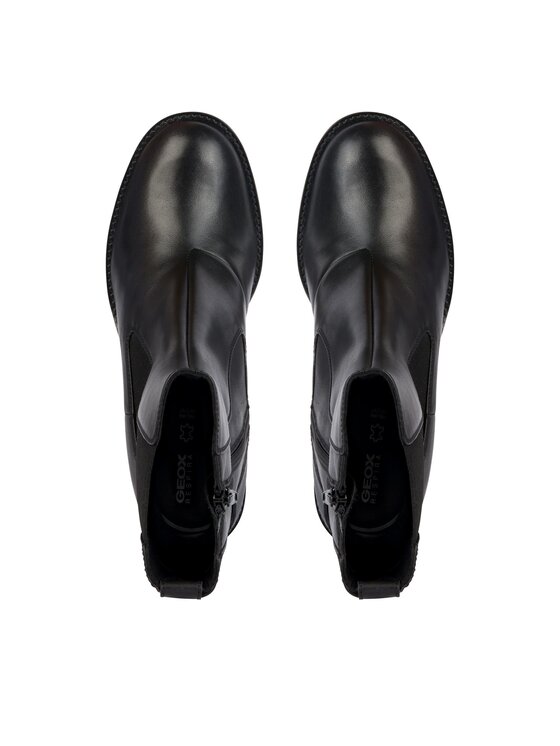 Geox Geox Botine D Giulila D36TYB 00043 C9999 Negru