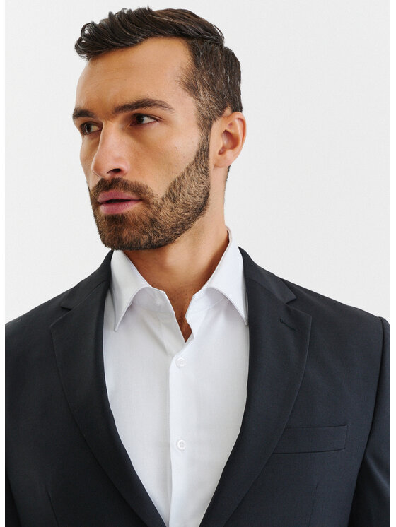 Pako Lorente Pako Lorente Marynarka P22WF-3G-039 Czarny Slim Fit