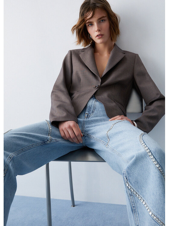 Liu Jo Liu Jo Giacca da abito CA6122T577AP9578 Marrone Regular Fit