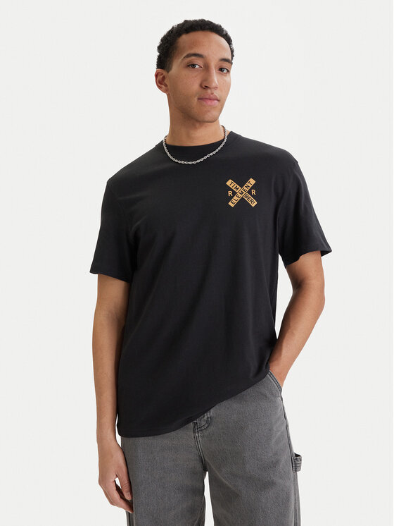 Element Element T-Shirt Timber Freight Train ELYZT00573 Czarny Regular Fit