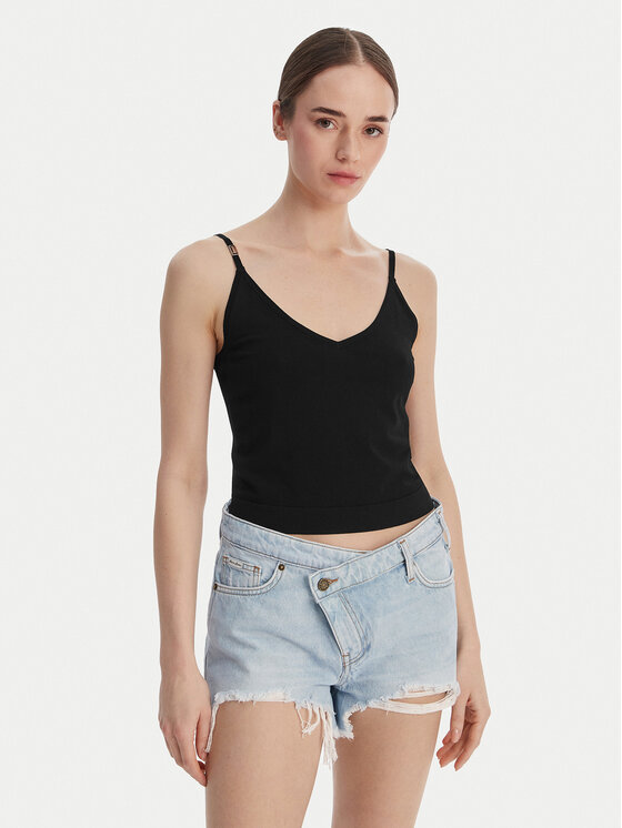 Guess Guess Marškinėliai O6GR01 Z5302 Juoda Regular Fit