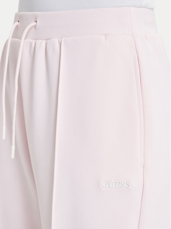 Guess Guess Долнище анцуг V6BB17 K6344 Светлорозов Regular Fit
