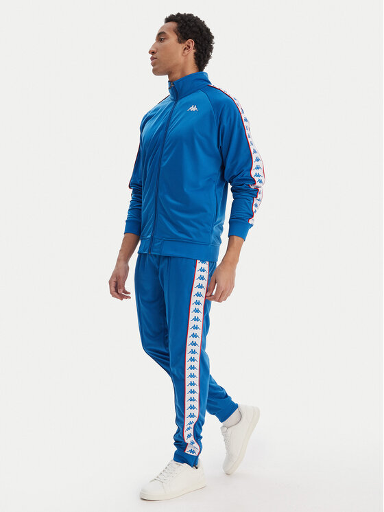 Kappa Kappa Bluza Banda Anniston 301EFU0 Niebieski Slim Fit