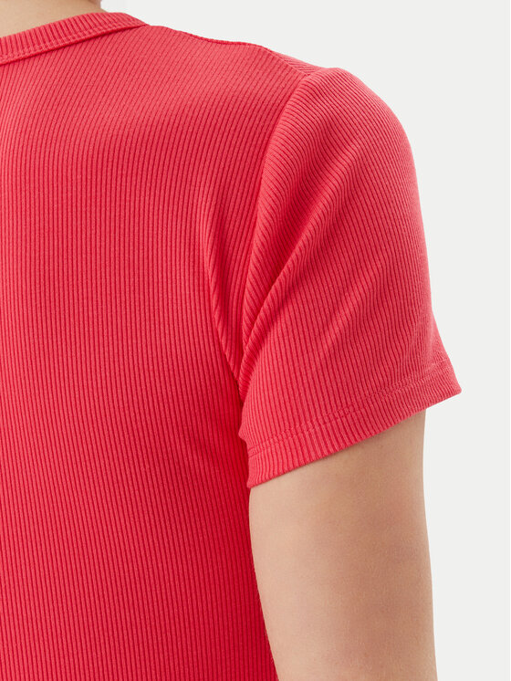DKNY DKNY T-särk P51H8APJ Korallivärviline Regular Fit