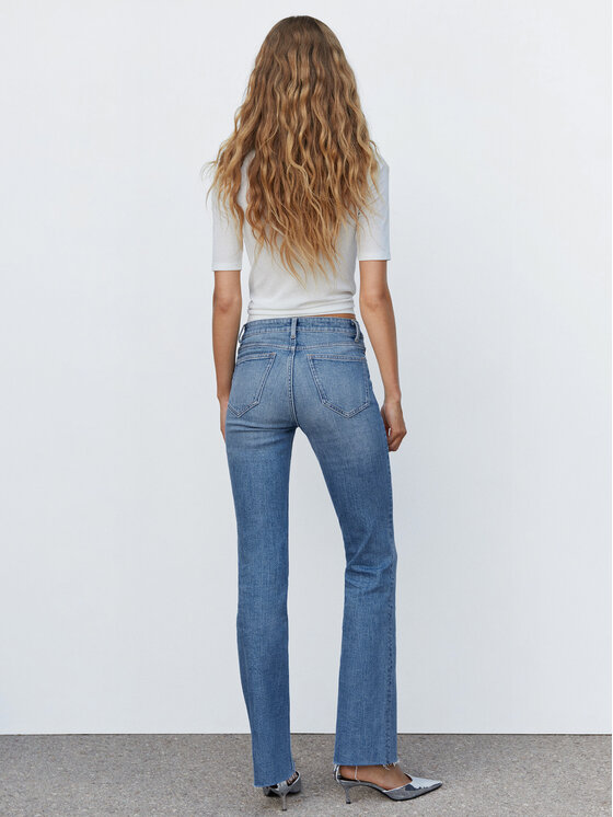 Mango Mango Farmer Fiona 57085137 Kék Regular Fit