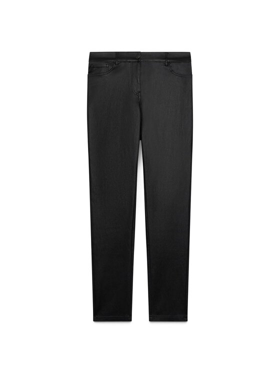 Fiorella Rubino Fiorella Rubino Spodnie materiałowe P726T005432N033 Czarny Regular Fit