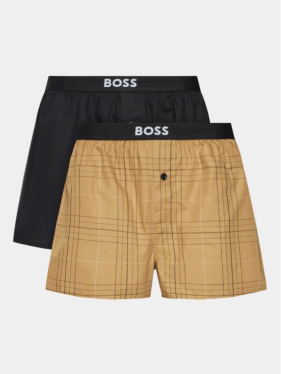 Boss 2er-Set Boxershorts 50496091 Bunt