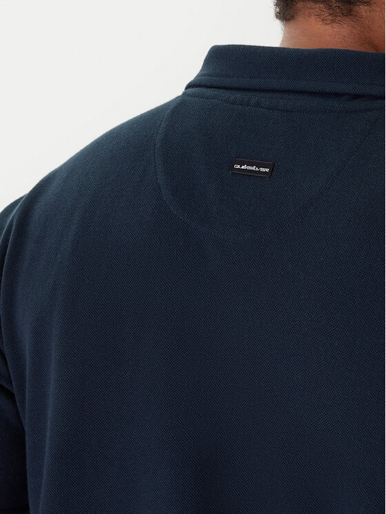 Quiksilver Quiksilver Polokošeľa Pique EQYKT04392 Tmavomodrá Regular Fit