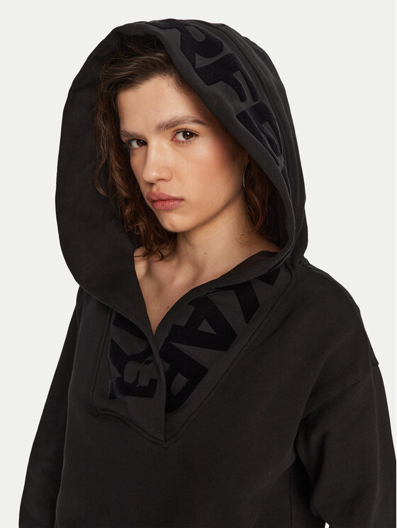 KARL LAGERFELD KARL LAGERFELD Felpa A1W20064 Nero Relaxed Fit