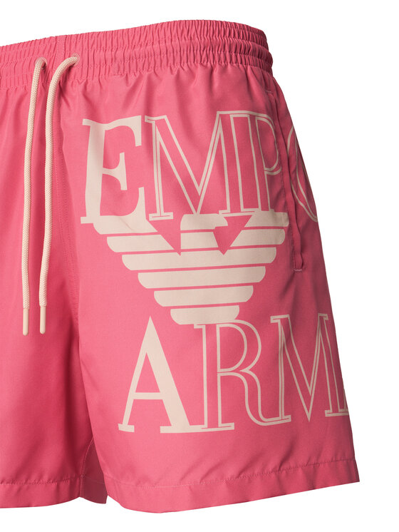 Emporio Armani Emporio Armani Szorty kąpielowe EM000583 AF20434 UA303 Różowy Regular Fit