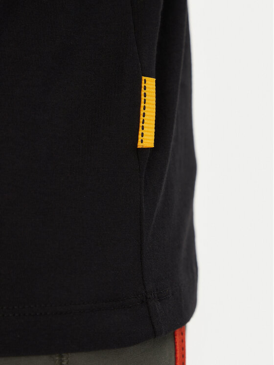 Parajumpers Parajumpers T-Shirt Space 25SMPMTSXF05 Czarny Regular Fit