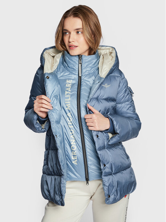 Aeronautica Militare Aeronautica Militare Преходно яке 222AB2044DCT2893 Син Regular Fit