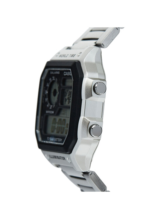 Casio Casio Hodinky AE-1200WHD-1AVEF Stříbrná
