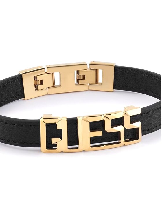 Guess Guess Bransoletka JUMB03207JWYGT/U Czarny