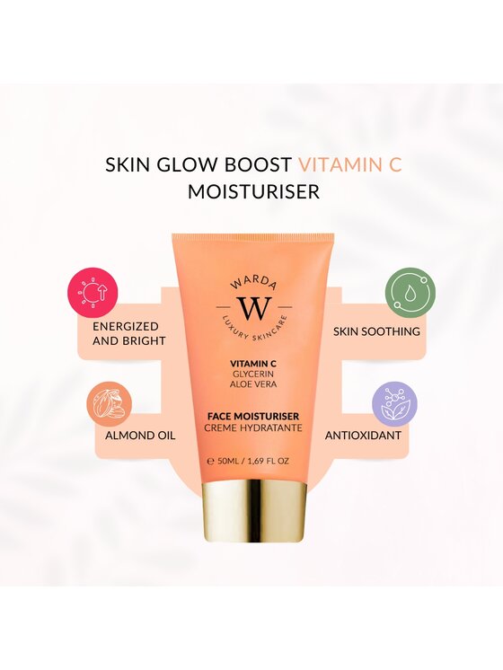 Warda Skincare Warda Skincare SKIN GLOW BOOST WITAMINA C NAWILŻAJĄCY Krem na dzień