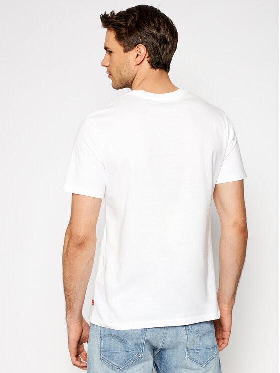 Levi's® Levi's® T-krekls Housemarked Graphic Tee 22489-0343 Balts Regular Fit