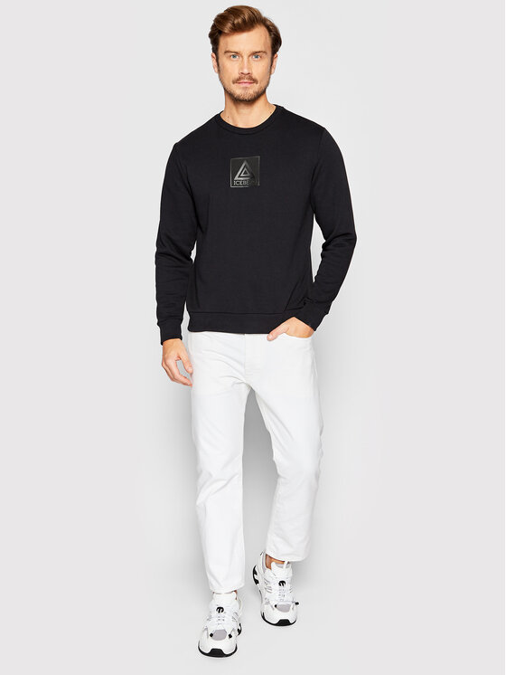 Felpa 22II1P0E01063179000 Nero Regular Fit