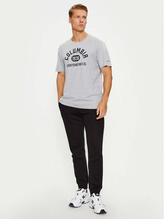Columbia Columbia T-Shirt CSC Basic Logo™ Short Sleeve Šedá Regular Fit
