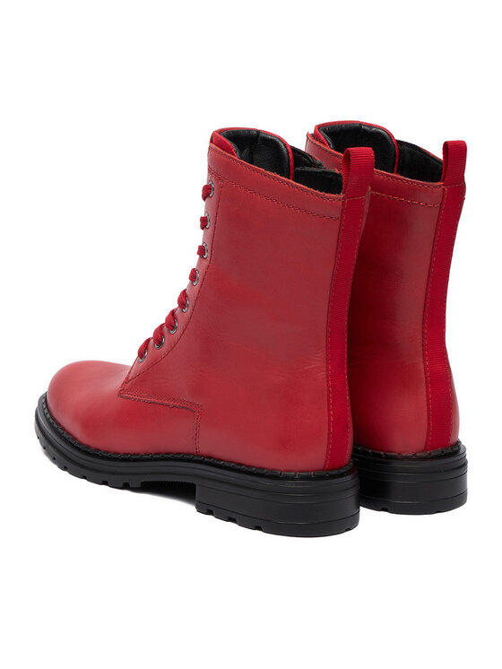 Lasocki Lasocki Schnürschuhe CEO-WI16-TIBILISI-02 Rot