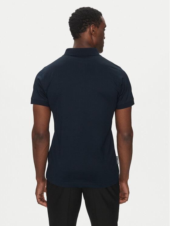 KARL LAGERFELD KARL LAGERFELD Polo 745007 552200 Granatowy Regular Fit