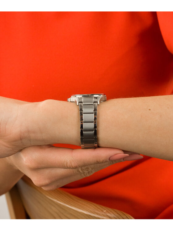 Obaku Obaku Zegarek V272LDTWST Srebrny
