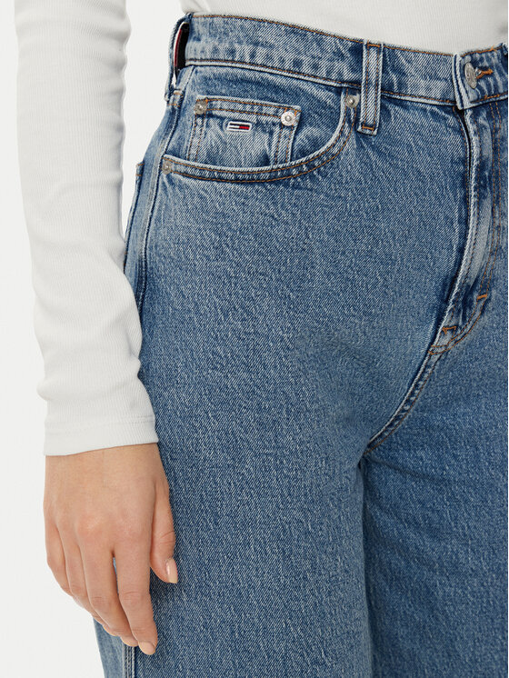 Tommy Jeans Tommy Jeans Jeansy Claire DW0DW20445 Modrá Wide Leg