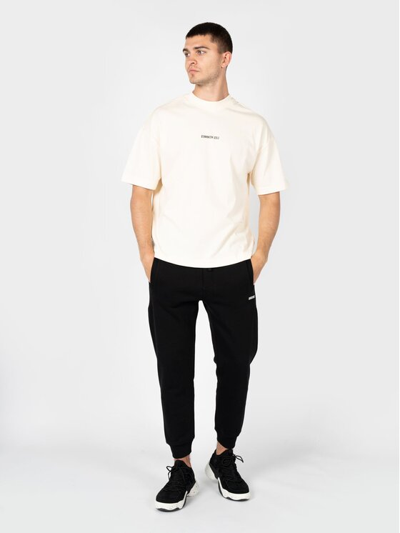 Les Hommes Les Hommes T-Shirt LBT1015700P Béžová Oversize
