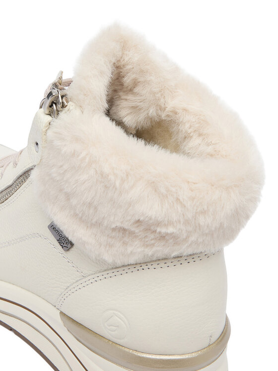 Remonte Remonte Schnürschuhe CEO-D0T77-80 Écru