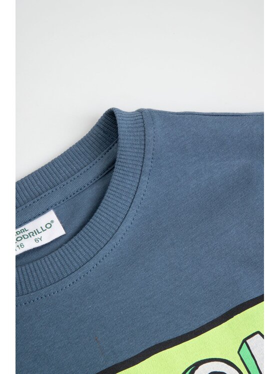 Coccodrillo Coccodrillo Longsleeve ZC6143102VBA-014 Niebieski Regular Fit