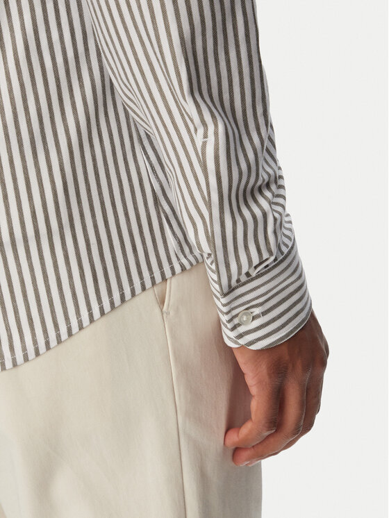 BOSS BOSS Риза Mysoft_2_M 50519748 Светлозелен Slim Fit