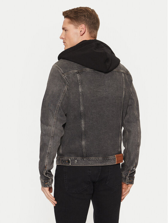 Tommy Jeans Tommy Jeans Дънково яке Ryan DM0DM20621 Сив Regular Fit