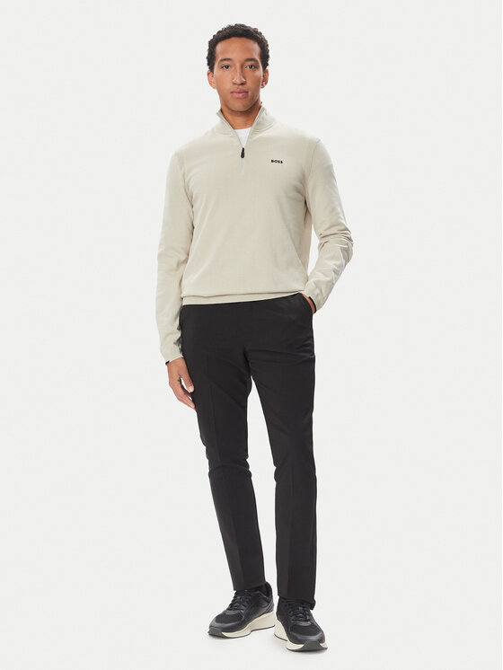 BOSS BOSS Maglione Ever  50556146 Beige chiaro Regular Fit