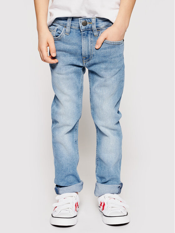 Calvin Klein Jeans Calvin Klein Jeans Дънки Essential IB0IB00742 Син Slim Fit