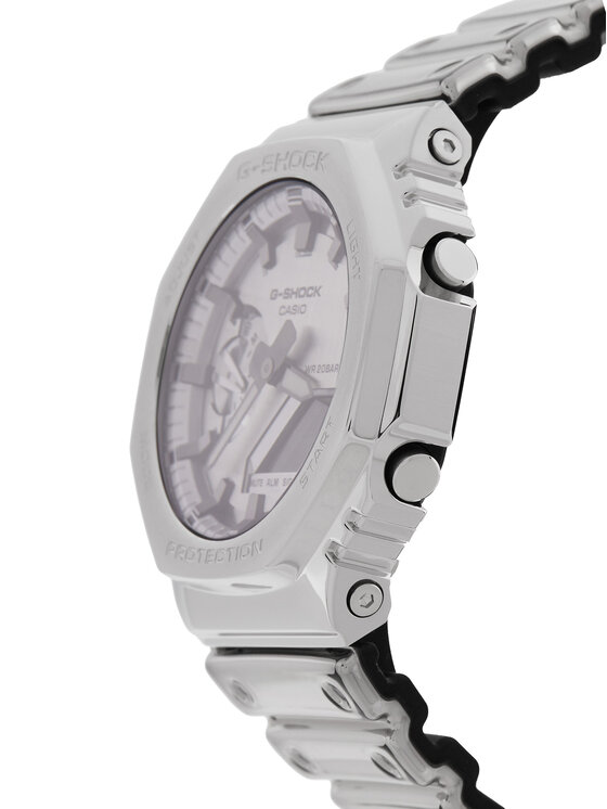 G-Shock G-Shock Zegarek GM-2100YM-8AER Srebrny