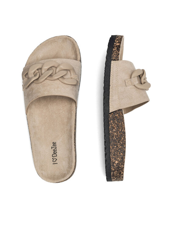 DeeZee DeeZee Pantoletten WSLS19-20 Beige