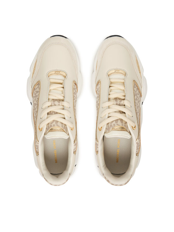 MICHAEL Michael Kors MICHAEL Michael Kors Сникърси Renny 43F5RNFS1S Бежов