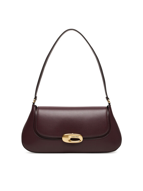 Calvin Klein Calvin Klein Torbica Hardware Flap Shoulder Bag LV04F3146G Tamnocrvena
